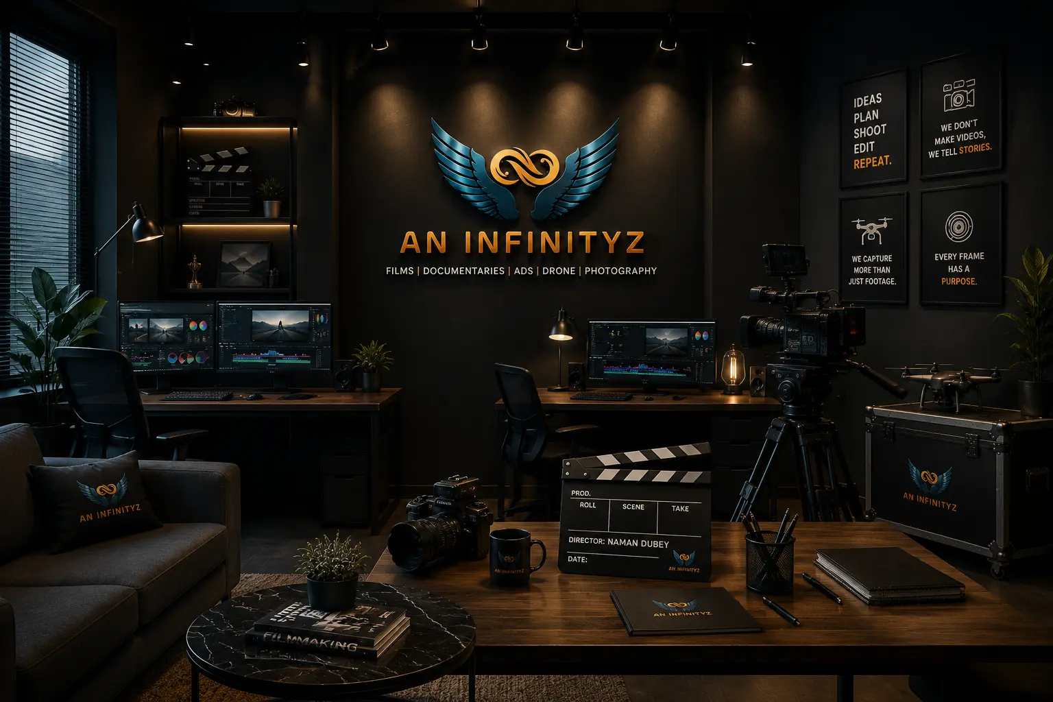 An Infinityz corporate film production company